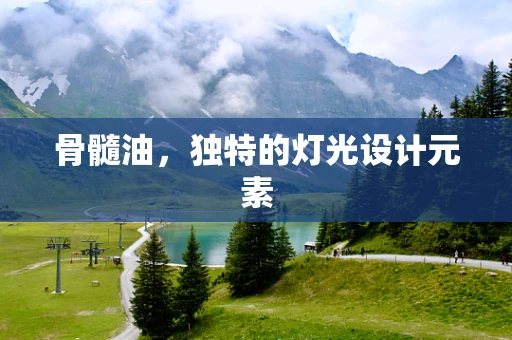 骨髓油，独特的灯光设计元素