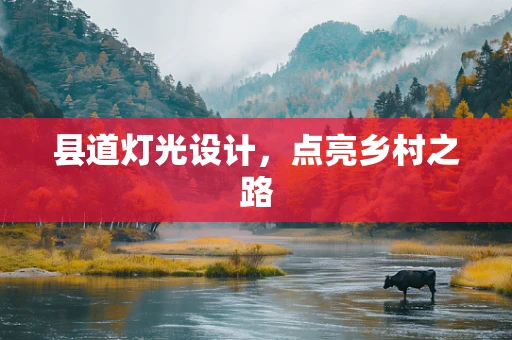 县道灯光设计，点亮乡村之路