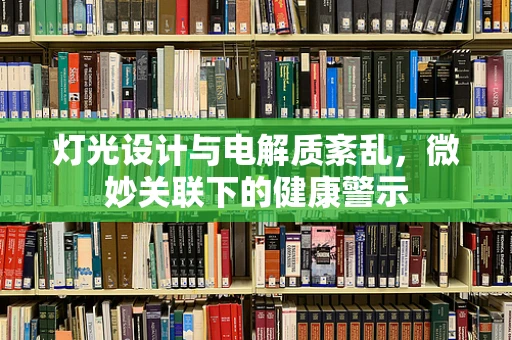 灯光设计与电解质紊乱，微妙关联下的健康警示