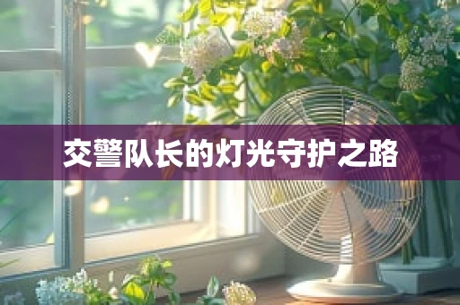 交警队长的灯光守护之路