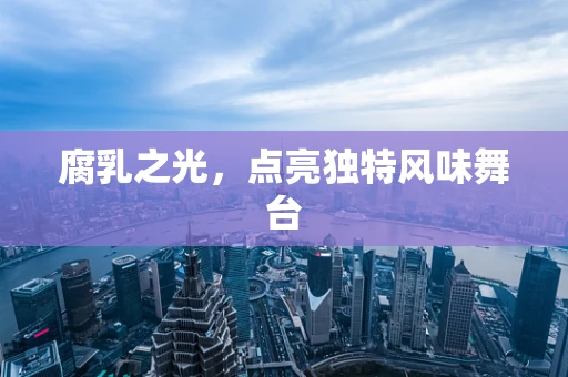 腐乳之光，点亮独特风味舞台