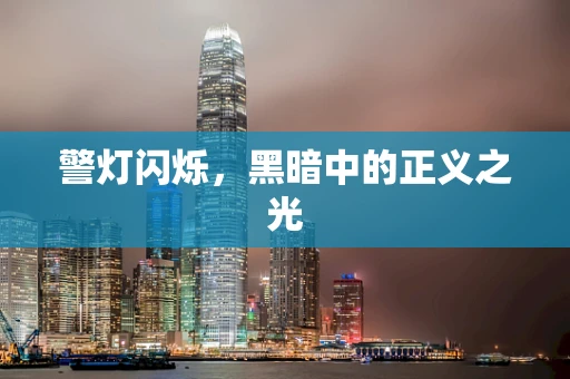 警灯闪烁，黑暗中的正义之光