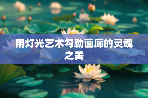 用灯光艺术勾勒画廊的灵魂之美