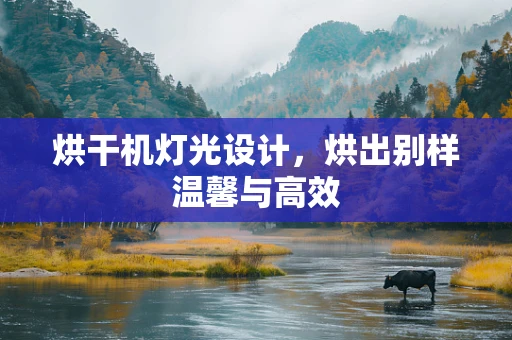 烘干机灯光设计，烘出别样温馨与高效