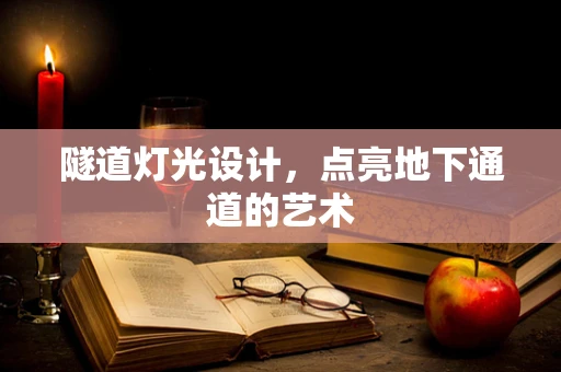 隧道灯光设计，点亮地下通道的艺术