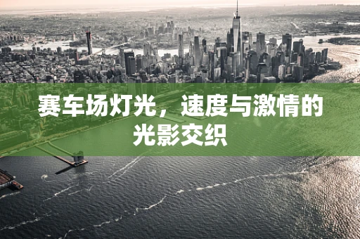 赛车场灯光，速度与激情的光影交织