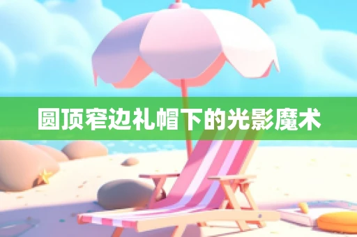 圆顶窄边礼帽下的光影魔术