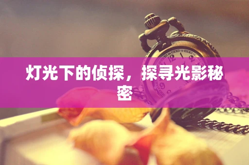 灯光下的侦探，探寻光影秘密