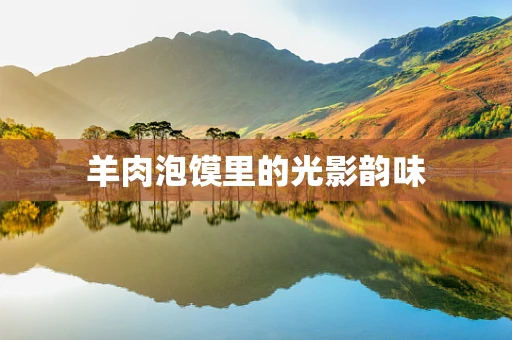 羊肉泡馍里的光影韵味