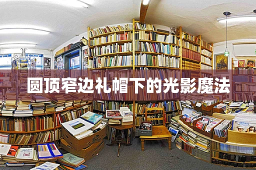 圆顶窄边礼帽下的光影魔法