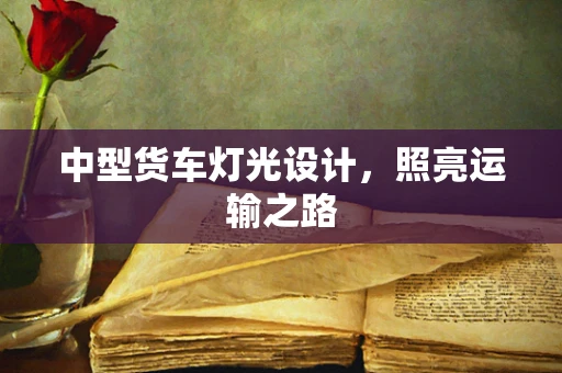 中型货车灯光设计，照亮运输之路