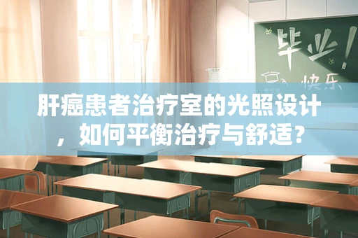 肝癌患者治疗室的光照设计，如何平衡治疗与舒适？