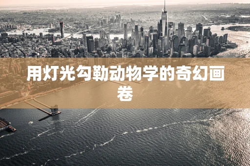 用灯光勾勒动物学的奇幻画卷