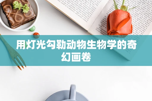 用灯光勾勒动物生物学的奇幻画卷