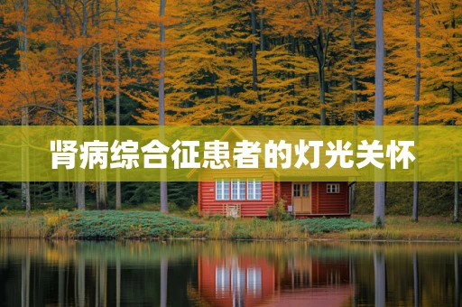 肾病综合征患者的灯光关怀