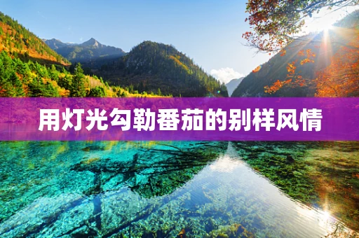 用灯光勾勒番茄的别样风情