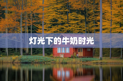 灯光下的牛奶时光