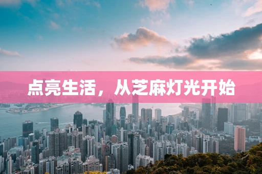 点亮生活，从芝麻灯光开始