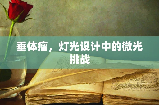 垂体瘤，灯光设计中的微光挑战