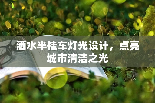 洒水半挂车灯光设计，点亮城市清洁之光