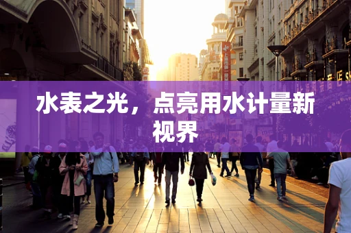 水表之光，点亮用水计量新视界