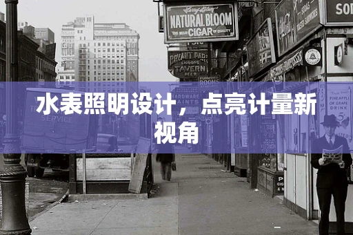水表照明设计，点亮计量新视角