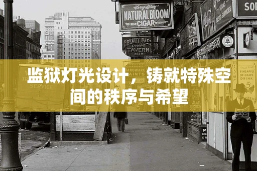 监狱灯光设计，铸就特殊空间的秩序与希望