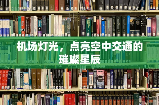 机场灯光，点亮空中交通的璀璨星辰