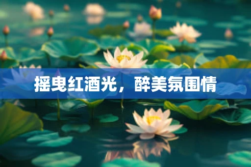 摇曳红酒光，醉美氛围情