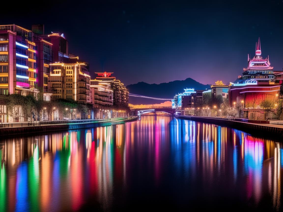 张家口，光绘下的城市印象