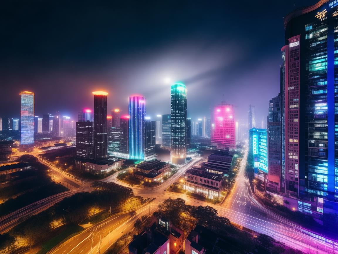 福清光影秀，如何利用自然光与灯光艺术，打造城市夜空新亮点？