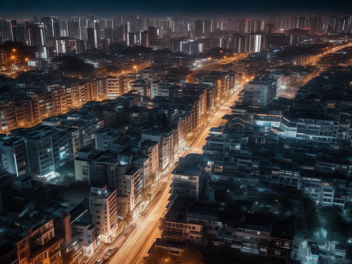 长治之光，用灯光勾勒城市脉络