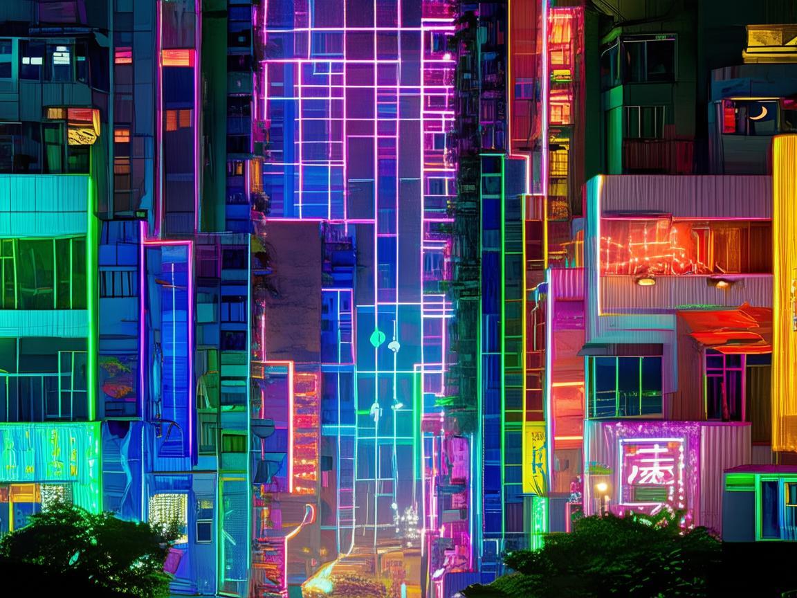 点亮贺州，灯光设计下的多彩画卷