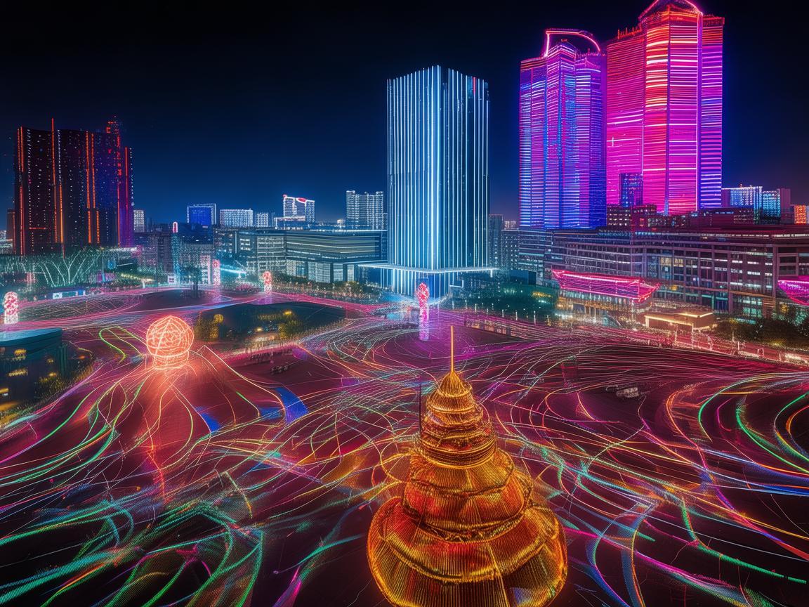 如何在四平市打造独特的灯光秀，光影与城市文化的融合策略
