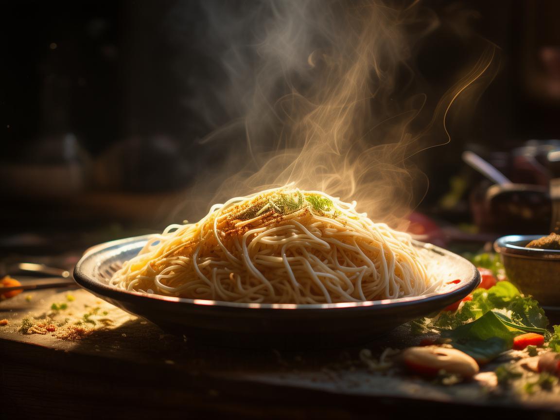 光影交织，品味刀削面的独特魅力