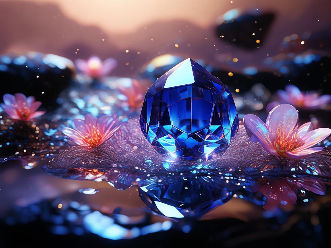 蓝宝石饰，点亮梦幻光影奇境