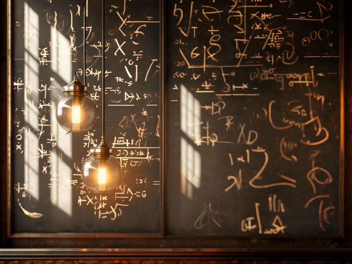 数学家的智慧之光与灯光设计的交融