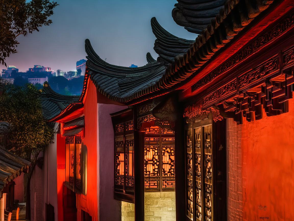 曲阜之光，古韵今辉的光影奏鸣