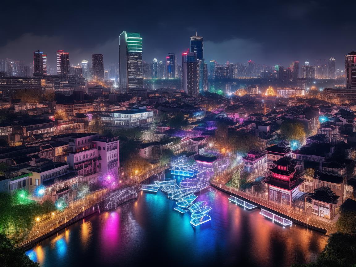 杭州之光，用灯光勾勒城市璀璨画卷