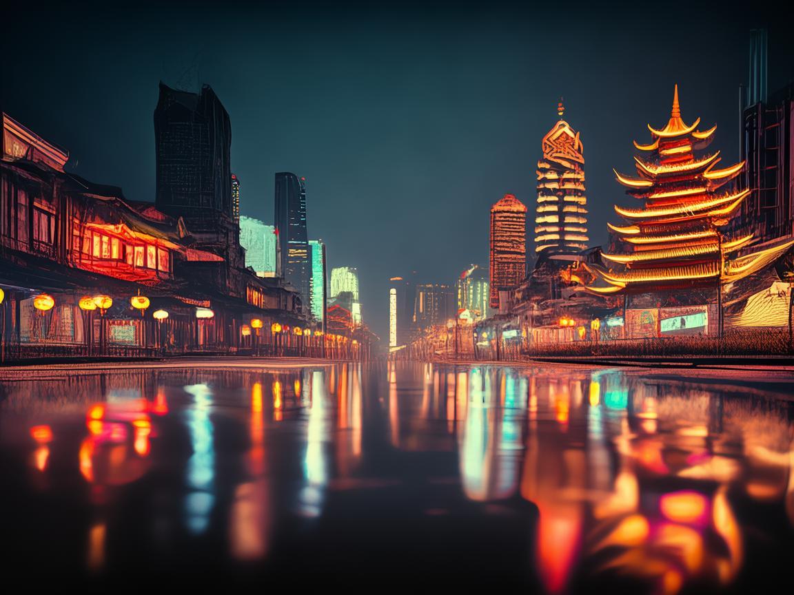 商洛之光，用灯光勾勒城市独特魅力