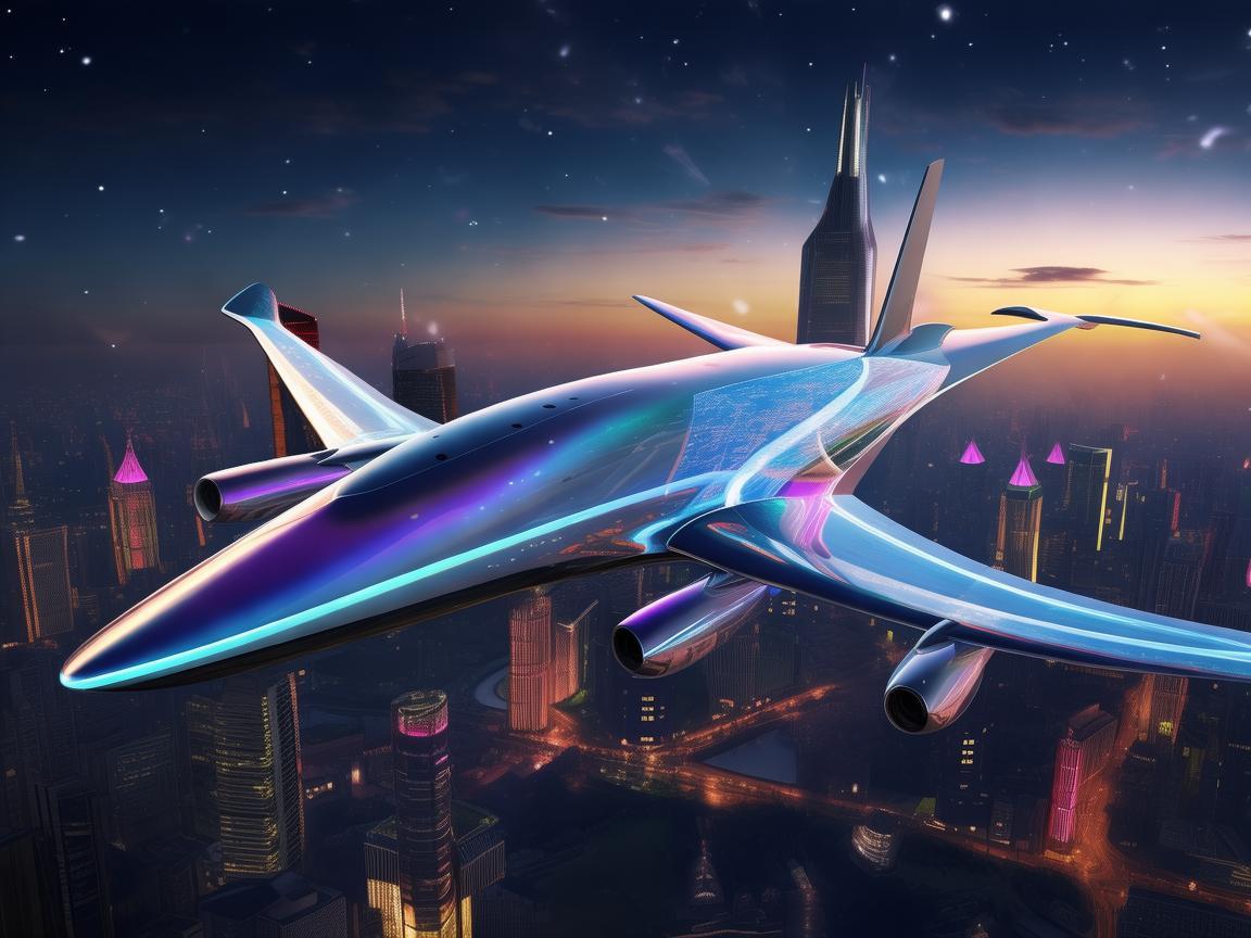 空中巴士，未来城市夜空中的光影魔术师？