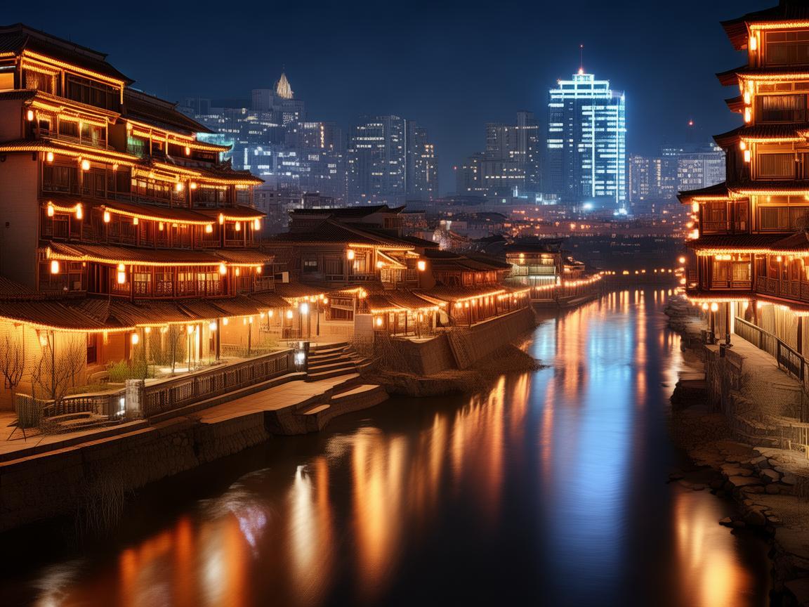 兰州夜景照明，如何平衡历史韵味与现代光影？