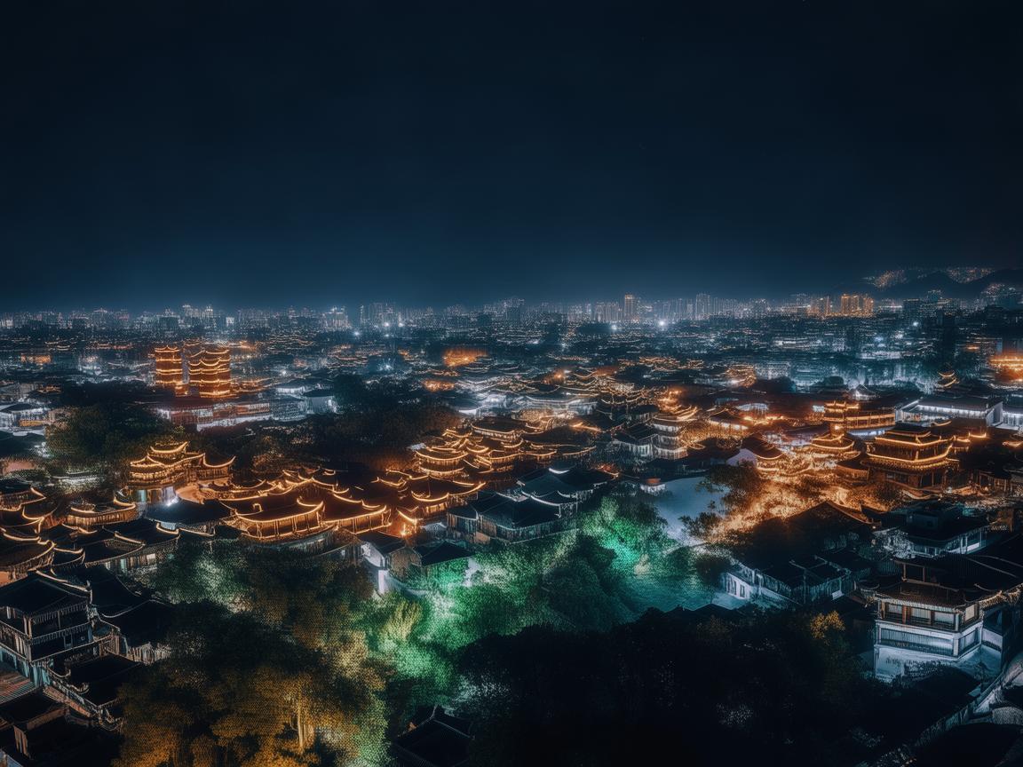 梧州光影秀，如何利用岭南特色建筑打造独特夜间景观？