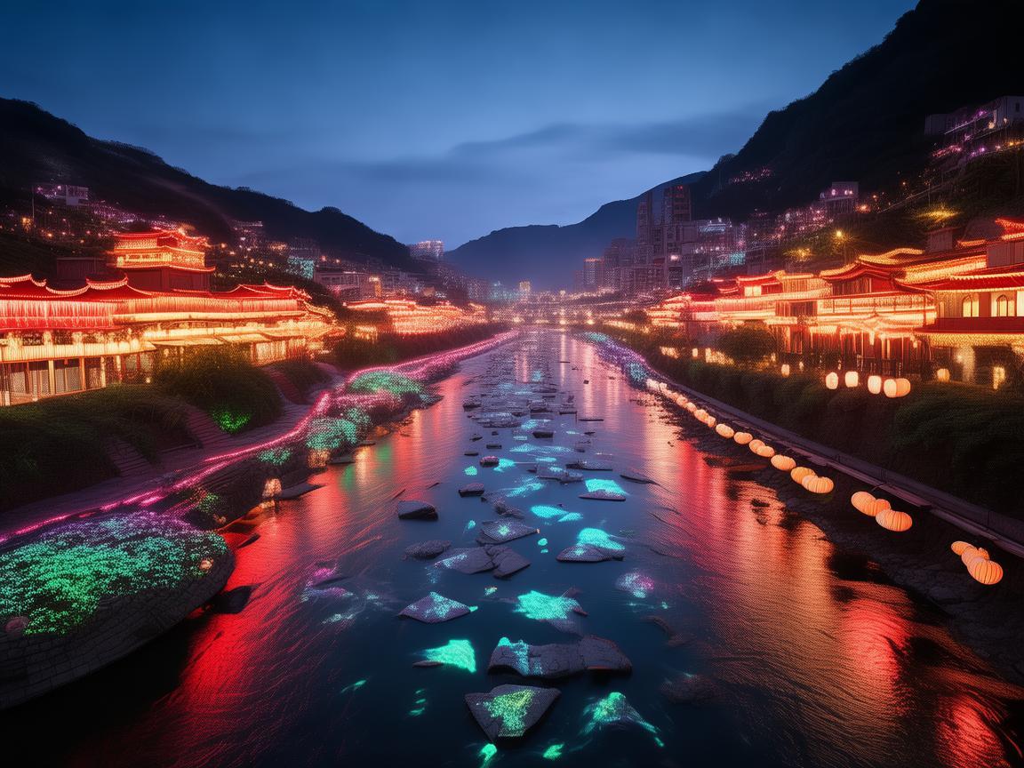 鹤壁城市照明，如何利用自然景观打造特色灯光秀？
