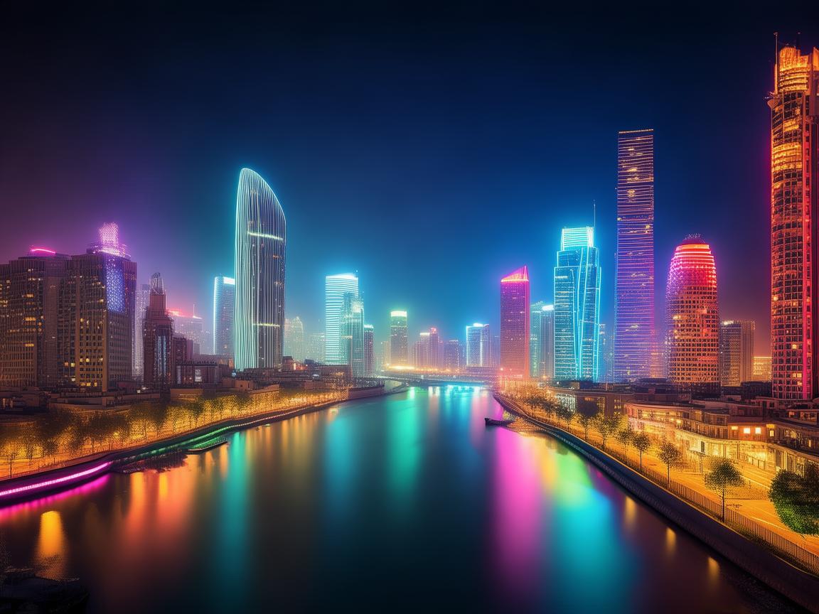 河池之光，用灯光勾勒城市独特韵致