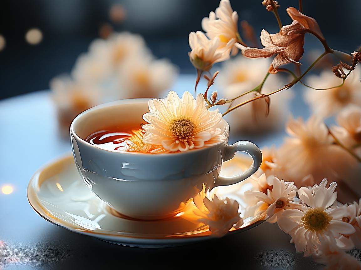 菊花茶，灯光设计中的灵感之源？
