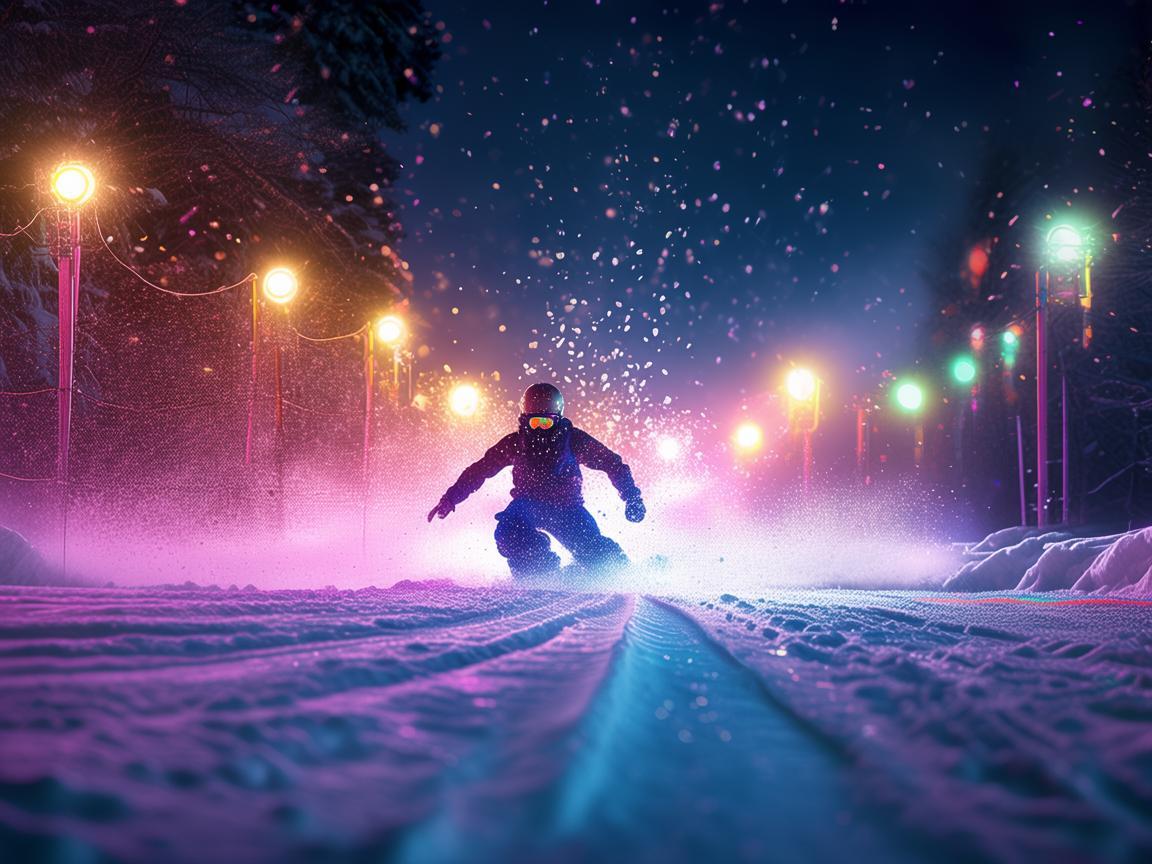 如何在雪车竞速中运用灯光设计提升观赛体验？
