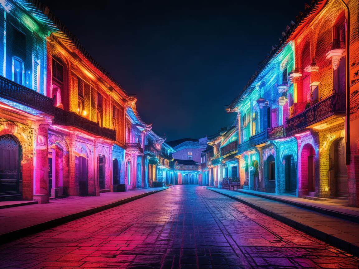 彭州光影秀，如何通过灯光设计提升城市夜间活力？