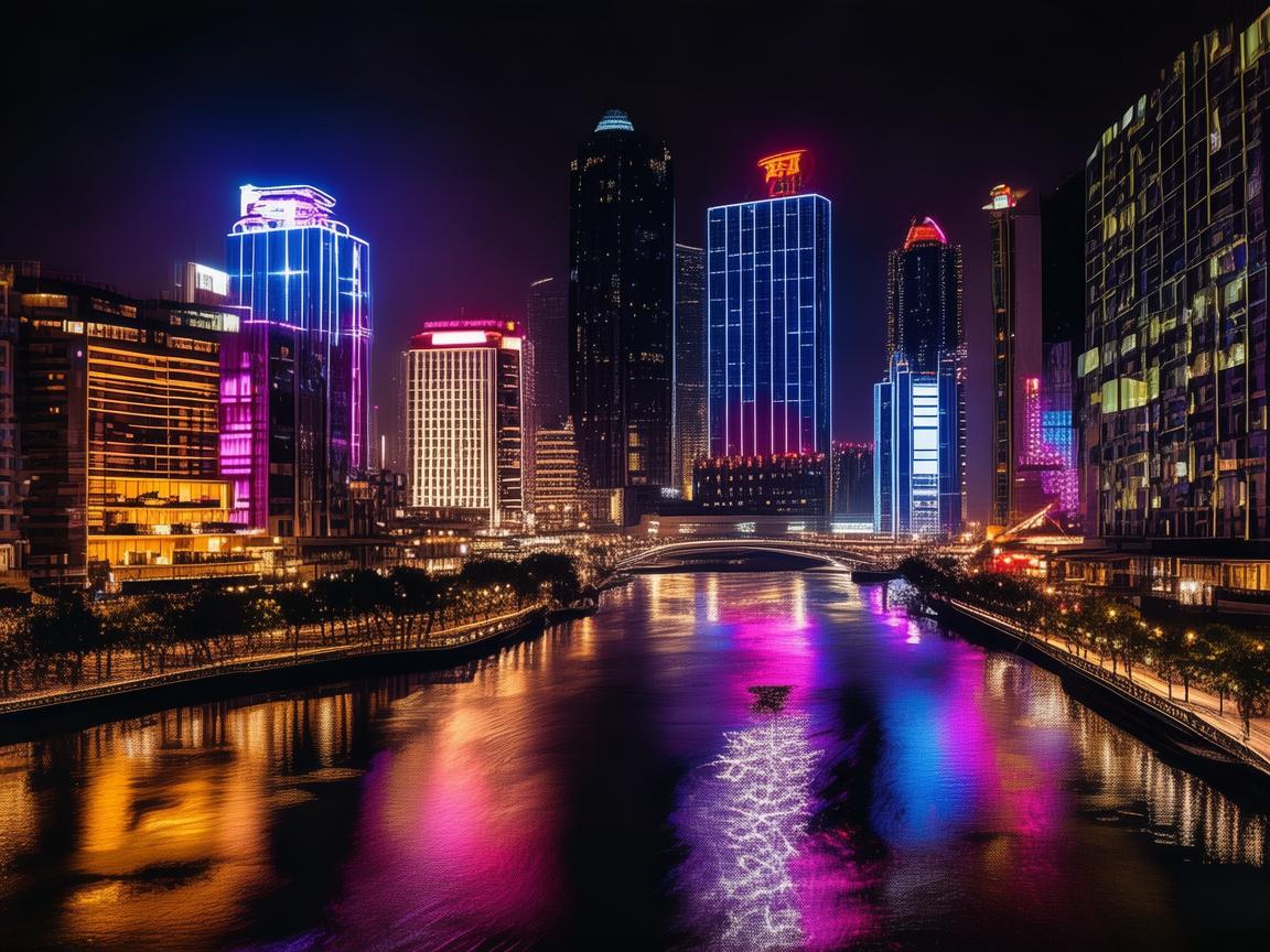 本溪夜景的光影魔术，如何利用灯光设计提升城市文化氛围？