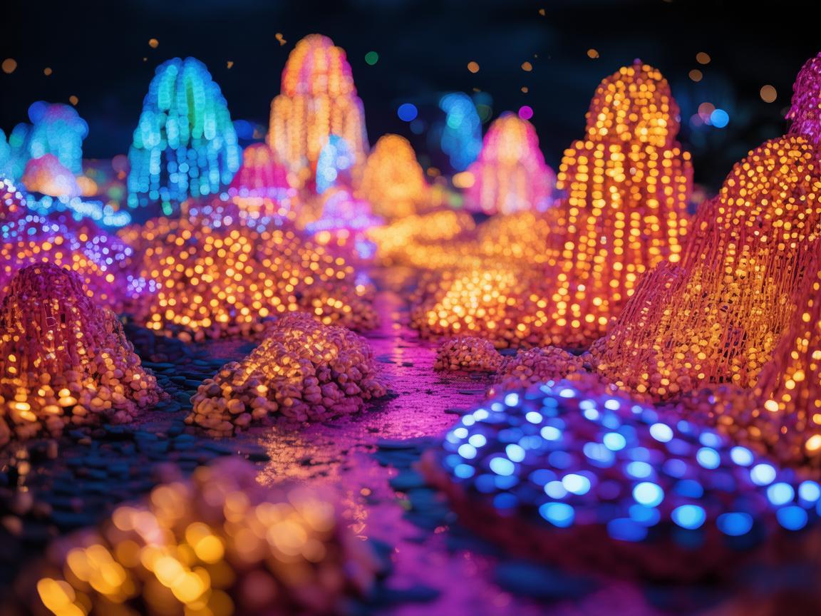 爆米花灯光秀，点亮别样奇幻世界